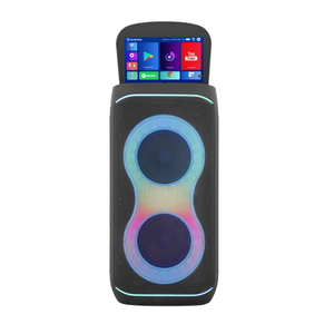 Diamond Venta caliente Dual 6,5 ''Woofer 2 vías 40W Potente recargable móvil Todo en uno Android 13 Máquina de <span class=keywords><strong>karaoke</strong></span> en casa para niños - Product Image 2