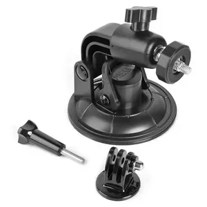 Cámara de deportes de acción universal soporte de ventosa de coche para Go Pro Hero <span class=keywords><strong>DJI</strong></span> OMSO XIAOMI YI <span class=keywords><strong>4K</strong></span> AKASO SJCAM INSTA 360 ONE <span class=keywords><strong>X3</strong></span> X4 X5 - Product Image 5