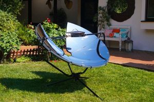 Cocina Solar con Reflector de Arco, Duradera y Fácil de Usar, Colectores Solares Eficientes - Product Image 6
