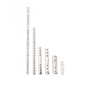 غرسات العظام البيطرية غرسات رضوض من الفولاذ المقاوم للصدأ/، صحن إعادة البناء المستقيم - Product Image 6