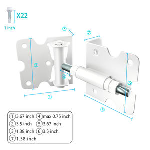 Charnière pivotante réglable en acier inoxydable de haute qualité <span class=keywords><strong>pour</strong></span> l'extérieur Design moderne <span class=keywords><strong>pour</strong></span> les champs ruraux - Product Image 3