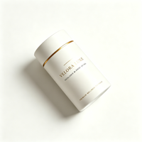 Boîte cylindrique en feuille métallique de qualité supérieure pour l'emballage de flacons d'huile essentielle et de sérum, design de luxe sur mesure