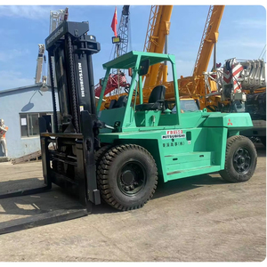 일본산 미쓰비시 15톤 12톤 7톤 디젤 엔진 카운터밸런스 지게차 중고 판매 - Product Image 1