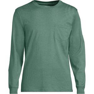 Camiseta de Manga Larga Super-T para Hombre FOXA con Bolsillo, 100% Algodón Jersey - Product Image 3