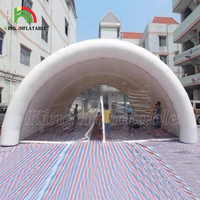 Tentes gonflables pour garage de voiture, tunnels gonflables publicitaires, structures gonflables d'extérieur, tunnel unique, événements géants gonflables, chapiteaux de fête avec LED