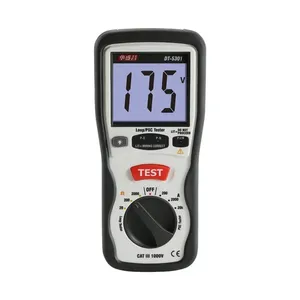 Testeur de résistance de circuit LOOP/PSC DT-5301 avec haute précision et testeur de résistance de circuit CEM LOOP/PSC 600V III - Product Image 2