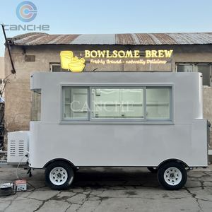 Camion de restauration mobile sur mesure entièrement équipé en acier inoxydable pour hamburgers, hot-dogs et snacks - Product Image 1