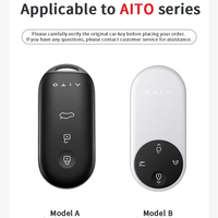 Étui de protection en cuir de luxe pour clé de voiture compatible avec AITO M9 M8 M7 M5 S9 LUXEED R7 S7, accessoires automobiles pour clé à distance