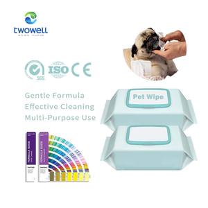Service OEM lingettes nettoyantes sans alcool pour chiens marque privée lingettes nettoyantes douces pour animaux de compagnie <span class=keywords><strong>bio</strong></span> - Product Image 1