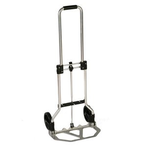 Carrello Pieghevole a Quattro Ruote GZS50 per Carichi Pesanti, Capacità 100kg, OEM, Piattaforma in Alluminio e PP per Shopping, Stoccaggio, Officina e Attrezzi - Product Image 1