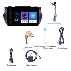 Layar sentuh navigasi GPS 2.5D 2din 9 inci Mirror Link <span class=keywords><strong>Radio</strong></span> mobil Android Stereo untuk <span class=keywords><strong>Suzuki</strong></span> Alivio <span class=keywords><strong>Ciaz</strong></span> 2014-2018 - Product Image 6