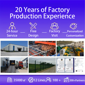 سياج أمني عالي الجودة مضاد للتسلق بطول 6 أقدام وقطر سلك 4 مم، شفاف، طراز 686 868 358، للسجون في أفريقيا، معتمد من ISO وCE - Product Image 3