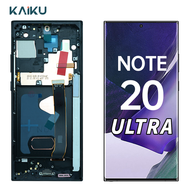 Tela De Lcd for samsung Note 20 ultra Phone 5g Original Lcd Screen Pantalla Display for samsung Note 20 ultra with Frame