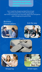 Traductor de Voz Inteligente Portátil de Alta Calidad, Sin Conexión, 12 Idiomas, Traducción Bidireccional de 109 Idiomas, Voz Instantánea - Product Image 6