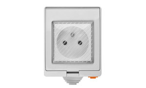 SONOFF-enchufe inteligente S55 para exteriores, toma de corriente conectada con WiFi, impermeable, 13A, IP55, Compatible con <span class=keywords><strong>Alexa</strong></span> / Google - Product Image 2