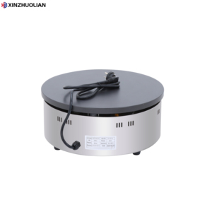 Crêpière électrique <span class=keywords><strong>professionnelle</strong></span> en acier inoxydable antiadhésive pour crêpes et gâteaux 3000W Nouveau 220V Haute productivité Énergie - Product Image 4