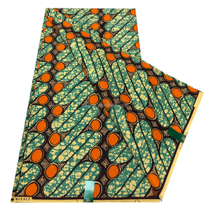 Prix <span class=keywords><strong>de</strong></span> Gros 6 Yards Tissu Imprimé Africain Cire 100% Coton Original Holland <span class=keywords><strong>Pagne</strong></span> pour Robe DIY, Foulard et Sacs - Product Image 4
