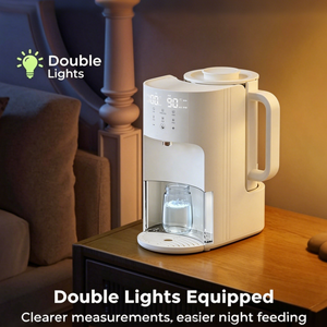 Dispensador de Agua Instantáneo para Encimera, Máquina para Preparar Leche de Fórmula para Bebés con Luz Nocturna - Product Image 1