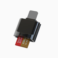 Lector de Tarjetas Externo USB OTG de 8 Pines para iPhone 14/13/12/11XS/XR/8/7/6/5