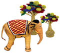 Statue artisanale en laiton de vache et de veau, figurine animale en métal, sculpture décorative pour la maison, l'autel et les événements - Product Image 3