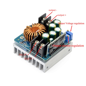 DC-DC 400W 15A สเต็ปดาวน์บั๊กคอนเวอร์เตอร์ DC 10V-60V ถึง 0-45V แรงดันไฟฟ้าคงที่กระแสคงที่โมดูลจ่ายไฟแบบปรับได้ - Product Image 3
