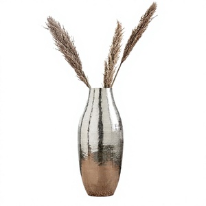 Vase de sol de luxe, best-seller, grand vase de sol, vase de mariage haut de gamme, vase en aluminium de haute qualité, vase moderne pour fleurs, fait main - Product Image 2