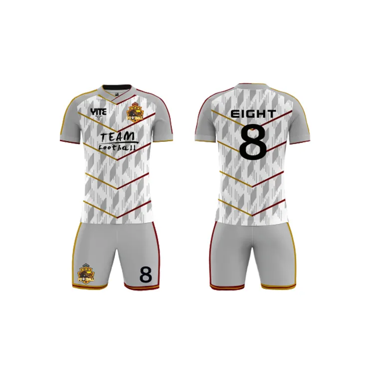 2022 2023 Hot Selling Football Jersey Sublimation Kids Game Gym soccer jersey long sleeve