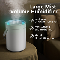Humidificateur d'air ultrasonique portable et diffuseur d'arômes avec huile essentielle, alimenté par USB, pour la maison, le bureau et la voiture