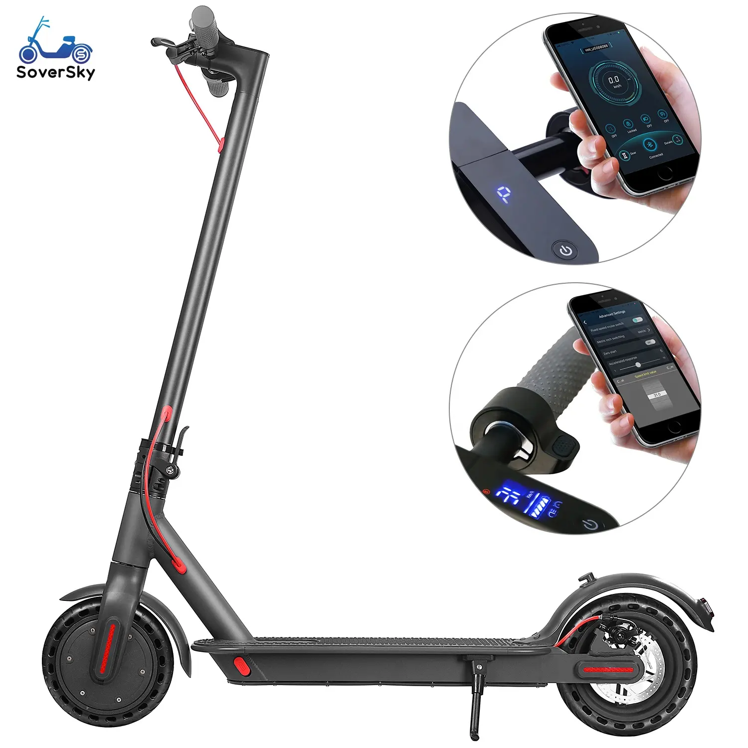 Soversky New product xiao m365 mi electric scooter with cheap price for adult kids foldable bicycle Ride on car kitchen toys