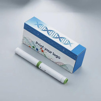 Caja de Papel Ecológica Impresa Personalizada con Laminado Mate y Recubrimiento UV para Bolígrafos de Belleza
