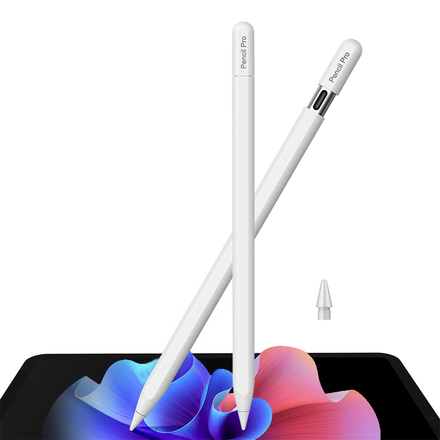 2025 Highly-Recognized Plastic Touch Screen Active Drawing Pen Wireless Charging iPad Compatible Type-C Interface Magnetic