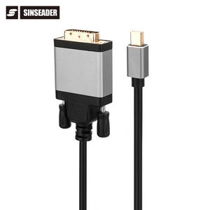De aluminio Ultra HD 4K <span class=keywords><strong>Mini</strong></span> DP a <span class=keywords><strong>Dvi</strong></span> 24 + 1 <span class=keywords><strong>Cable</strong></span> activo 24K chapado en oro <span class=keywords><strong>Cable</strong></span> <span class=keywords><strong>DisplayPort</strong></span> - Product Image 2