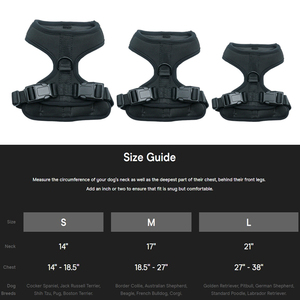 Set tali hewan peliharaan, S M L XL ukuran lucu serat nilon kucing Harness rompi dengan Escape Proof Neoprene Mesh kerah Breakaway tali kekang - Product Image 3