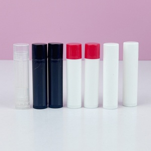 Tube vide pour baume à lèvres et gloss, 15g 15ml, avec logo couleur tendance, Blanc, Noir, Transparent - Product Image 6