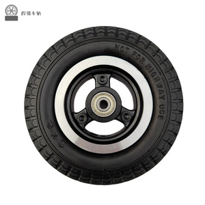 Pneu plein en mousse PU 6x2 pouces Cheng Jin Vehicles pour chariot, capacité de charge 150 kg - Product Image 2