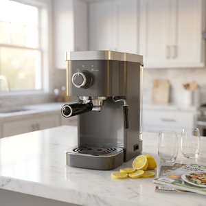 Hot Selling Portable Commercial Electric Italian Semi-<b>Automatic</b> Espresso <b>Coffee</b> <b>Machine</b> 15 Bars Pressure for Business Hotel Use - Product Image 1