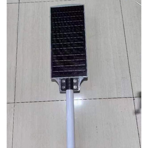 Lampe solaire LED intégrée pour extérieur, 60V, en alliage d'aluminium, à fixation murale pour jardin et cour - Product Image 2
