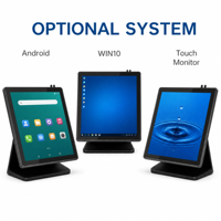 PC Panel Industri All-in-One 10.1 11.6 Inch Layar Sentuh Mesin Kasir Desktop Printer Opsional Retail untuk POS