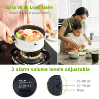 Digitaler Timer für Kochs tudien und Fitness studio Countdown und Count-up-Timer drehen