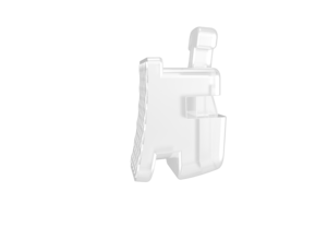 Staffa auto legante in ceramica ortodontica dentale medica - Product Image 5