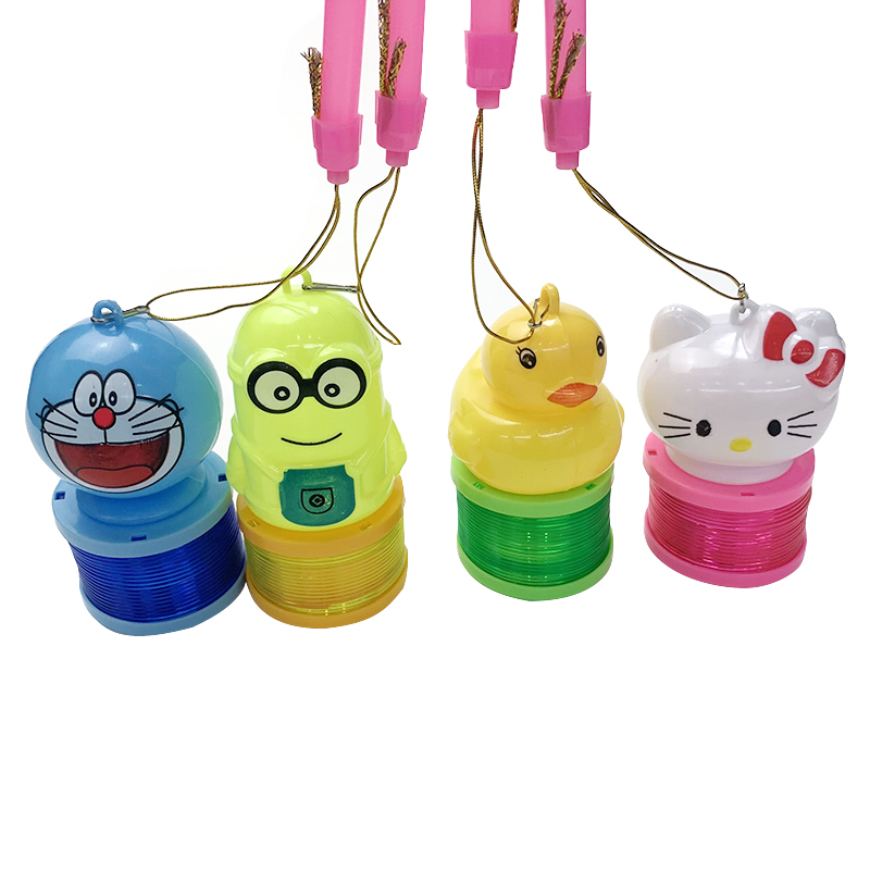 Симпатичный мультяшный Радужный круглый весенний фонарь Портативный светящийся фонарь детская игрушка