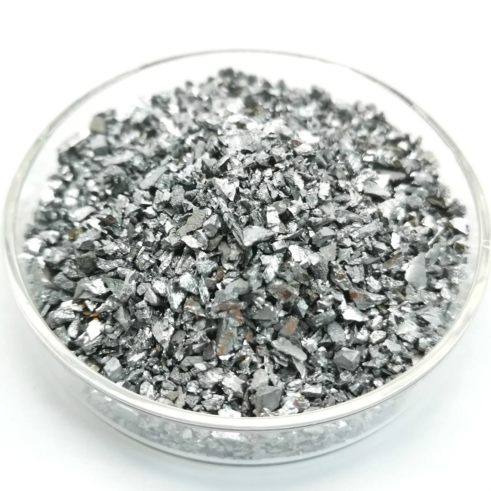 Di buona Qualità In Metallo Cromato Granello Cromo Particelle di 99.9% ~ 99.9%