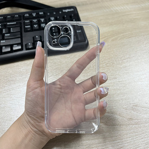 Ốp điện thoại trong suốt số lượng lớn cho iPhone 15 14 13, ốp TPU trong suốt kiểu thạch cho iPhone 16 Pro 15 Pro Max 17, ốp silicon trong suốt - Product Image 4