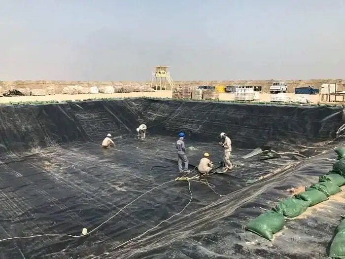 एचडीपीई geomembrane मछली तालाब कमल तालाब संस्कृति अभेद्य फिल्म कृत्रिम झील जलाशय बांध एचडीपीई geomembrane