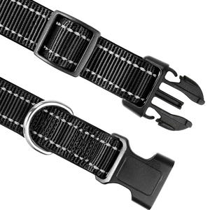 Collier et laisse pour chien en nylon réfléchissant, modèle YSDL-010, basique et économique, en stock, marque OEM - Product Image 4