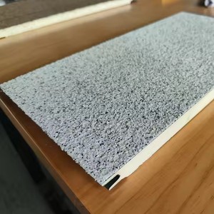 Nhà máy cung cấp kim loại gỗ nhìn siding tấm, bên ngoài trang trí Faux tường gạch Panel cho ngôi nhà ngoài trời - Product Image 1