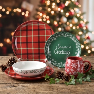 Décoration <span class=keywords><strong>de</strong></span> Noël, rayures écologiques, peintes à la main, durables, personnalisées, modernes, en grès/porcelaine, <span class=keywords><strong>ensemble</strong></span> <span class=keywords><strong>de</strong></span> <span class=keywords><strong>vaisselle</strong></span> <span class=keywords><strong>de</strong></span> mariage <span class=keywords><strong>8</strong></span> pièces - Product Image 1