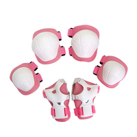 Ensemble de 6 protections pour skateboard, patinage sur glace, cyclisme et équitation, comprenant coudières, protège-poignets et genouillères, pour enfants, hommes et femmes