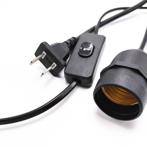 Lanterns Single Head <b>Plug</b> In <b>Light</b> IP54 Outdoor Waterproof With Switch For Camping Garden Lighting - Product Image 1
