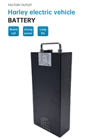 Batería de Iones de Litio LifePO4 de 36V 60V 72V 20Ah 30Ah 50Ah para Motocicleta Eléctrica, Scooter, Triciclo, Bicicleta Urbana de 1500W 2000W 3000W